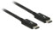 Delock 84847 Kabel Thunderbolt 3 USB-C auf USB-C Stecker 2m schwarz