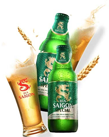 BIA Saigon Special 0,33l,Bier aus Vietnam wir führen dieses in Set`s zu 6, 12 und 24 Flaschen (12)