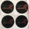 SCOOBY DESIGNS Aufkleber für Opel VXR Alufelgen, gewölbt, 4 Stück, Corsa Insignia Astra Rot, alle Größen (45 mm)