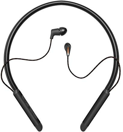 Klipsch T5 Neckband Headphones (Black), 5.9 x 5.9 x 0.4 Inches