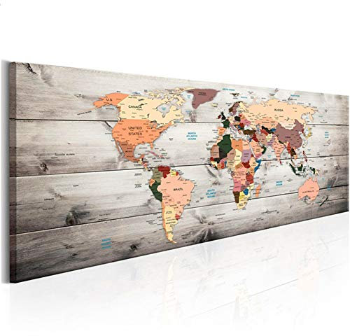 Diamant Painting Bilder Kits Vollbohrer Weltkarte 30x60cm Diamond Painting Große Full Drill Stickerei DIY 5D Diamant Malerei Set Erwachsene Strass Kreuzstich für Schlafzimmer Wanddekoration Geschenk