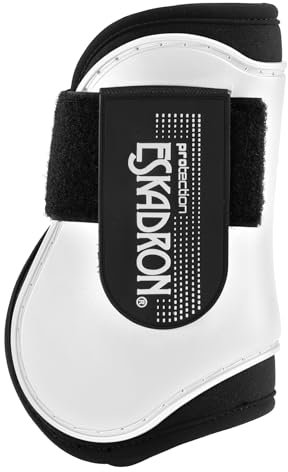 Eskadron 2er Set Gamaschen Protection Boots Compact hinten, Farbe:White