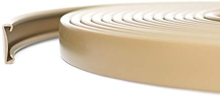 1m PVC Kunststoff Handlauf Treppenhandlauf 50x8 mm viele Farben (gold)
