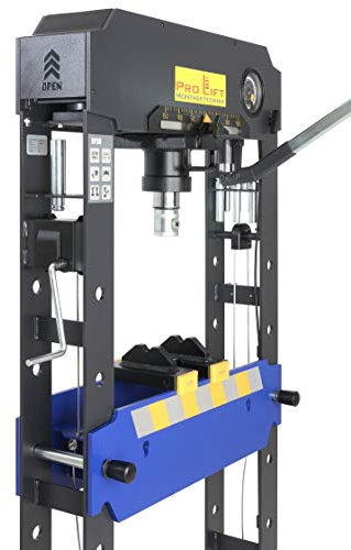 Pro-Lift-Montagetechnik 30t Werkstattpresse Pneumatikantrieb + Manuell Industriepresse Druckstücke 02461