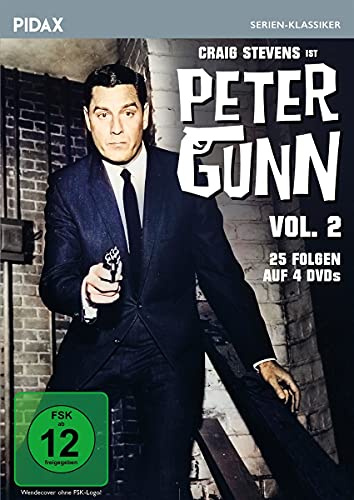 Peter Gunn, Vol. 2 / Weitere 25 Folgen der Kult-Krimiserie mit Craig Stevens (Pidax Serien-Klassiker)