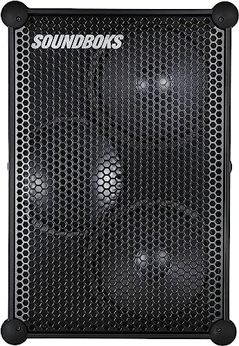 SOUNDBOKS (3. Generation – Lautester tragbarer Bluetooth-Lautsprecher – Performance-Lautsprecher mit wiederaufladbarem Akku – Kabellos und wasserfest – 40 Stunden Akkulaufzeit – 126 dB