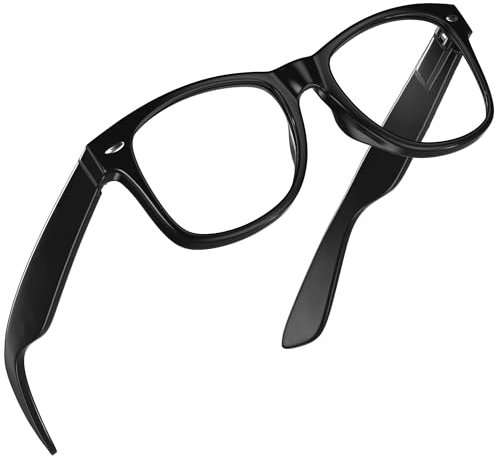 grinderPUNCH Lesebrille mit hoher Vergrößerung 1,00-6,00 (Schwarz, 2,50)