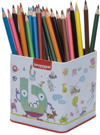 Bruynzeel Super Colour Buntstifte 60-teiliges Set in Dose