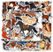 Bric Dodo 50 Stück Pferd Aufkleber Wasserflaschen Laptop Telefon Gitarre Skateboard Computer Koffer Fahrrad Horse Vinyl Stickers Wasserdicht Ästhetisch Aufkleber für Jugendliche Kinder Erwachsene