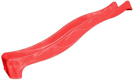 Ondis24 Wellenrutsche Kinderrutsche Anbaurutsche für Spielturm oder Hang ab 3 Jahren (300 cm, Rot)