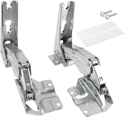 UTIZ Door Hinges For Bosch Neff Siemens Integrated Fridge Freezer 481147 Left or Right Side (Pack of 2)