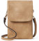 BOSTANTEN Petit sac à bandoulière en cuir pour femme - Petit sac à main pour téléphone portable - Sac à main, 13 - Marron, Small'