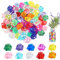 SUYIPCUS Acryl Edelsteine für Kinder 100 Stück Deko Diamanten Bunte Acryl Diamant Deko Glassteine Deko Diamanten Edelsteine für Hochzeiten Tischdeko Basteln Deko