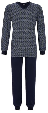 Ringella Pyjama mit Strickbündchen Größe 52, Farbe Dark Navy
