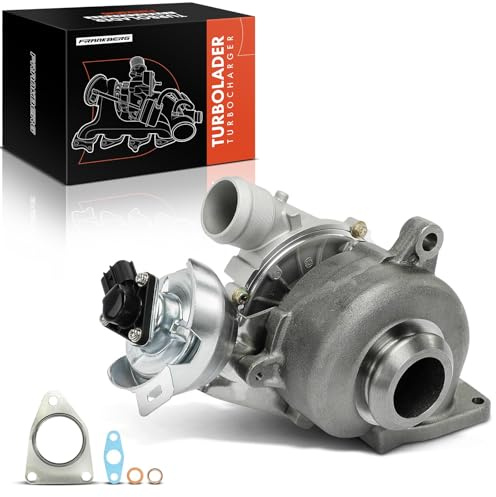 Frankberg Abgasturbolader Turbolader Replace #8V4Q6K682AA, 765993-0004 | Kompatibel mit Ford Kuga I 2.0L Diesel 2008-2012, Kuga II DM2 2.0L Diesel 2013-2016; mit Dichtring