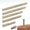 Concrete Frame Fixing Screws - Frame Screws Heavy Duty 7.5mm x 100mm - 100 Pack with T30 Torx Driver Bit