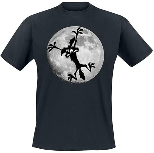 LOONEY TUNES Coyote - Moon Jump Männer T-Shirt schwarz
