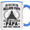 Billard Tasse | ich bin ein Billard Papa | Billard Papa Geschenk Papa Tasse Billard Papa Kaffeebecher lustig