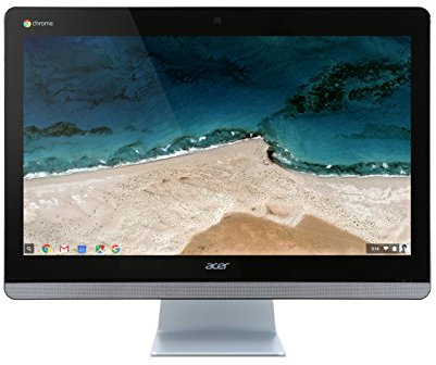 Acer Chromebase CA24I 23.8-Inch FHD IPS/LED All-in-One Desktop PC - (Black) (Intel 3215U 1.7 GHz, 4 GB RAM, 16 GB SDD, Chrome OS) (Renewed)