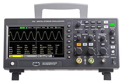 Oszilloskop, Digitales Oszilloskop, USB-Oszilloskop, Multimeter-Tester, 2-Kanal-100-MHz-/150-MHz-Speicher(D10)