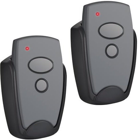 Lot de 2 émetteurs manuels pour ouvre-porte de garage compatibles avec télécommande Marantec Digital 302, 384, 304, 313, 321, 323, 131 868 868 MHz
