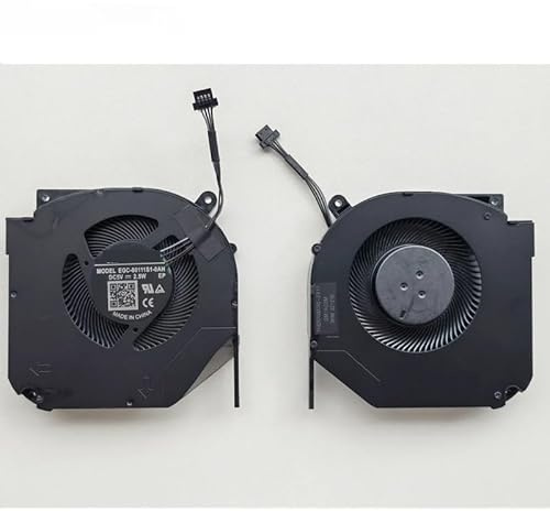 LUNOZST Laptop-Teile Laptop-Lüfter für Schenker für XMG für Neo 15 für Gaming THER7GM7A0-2911 GM7AG0M WINMA Modell EGC-80111S1-0AH DC5V 2,5 W(2 PCS)
