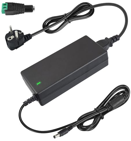 Adaptador 5V 10A, Alimentación CC 5V 50W de Alta Corriente, Adaptador Universal para Tira LED 5V, Monitores LCD, Impresoras 3D y más Dispositivos