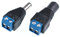 Oiyagai 10 Paar Stecker + Buchse, 12 V, 2,1 x 5,5 mm, Adapter für DC-Stromversorgung, CCTV-Kamera-Anschluss (geschlossene TV-Schaltung).
