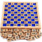 SUNHUITOY Wooden Toys Hundred Board Montessori 1-100 Consecutive Numbers Wooden Educational Game for Kids with Storage Bag,W8.26 L8.26inches (Montessori Math) 1