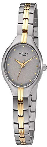 Regent Damen Analog Quarz Uhr mit Titan Armband 12290480