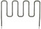 SPARES2GO 2000W Heating Element for Parry Hot Cupboard, Plate Warmer, Heated Trolly (290 x 395mm)