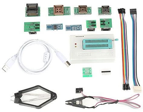usb-niveralpogmfüt86,USB Universal Programmer for TL866II Plus EEPROM Flash 8051 USB-Universalprogrammierer für AVR MCU GAL PIC with 10 Adapter AVR-MCU-GAL-PIC-Aktualisierungswerkzeug mit