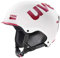 uvex hlmt 50 - robuster Skihelm für Damen und Herren - individuelle Größenanpassung - optimierte Belüftung - White-pink matt - 52-55 cm