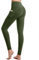 CAMBIVO Leggins Donna Sportivi, Pantaloni Yoga a Vita Alta con Tasche per Fitness, Pilates, Corsa, Allenamento (M, Verde)