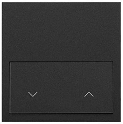 Kit front de 1 elemento para persianas IO, serie 100, 3 x 12 x 8,3 centímetros, color negro mate (referencia: 10020115-238)