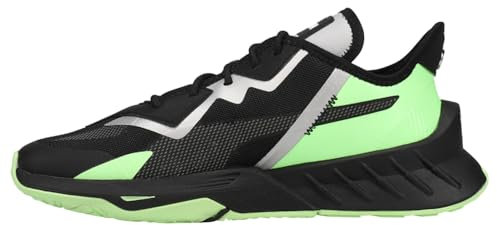 PUMA Herren BMW MMS Maco Sl Schnür-Sneaker, Freizeitschuhe, Schwarz, Grün, Silber, Puma Schwarz/PUMA Silver/Fizzy Lime, 43 EU