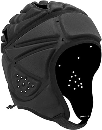 YWINETO Rugby-Kopfschutz, , weich gepolstert, Kopfbedeckung, Schale, Kopfschutz, verstellbar, Fußball, Torwar, Unterstützung, Rugby, Jugendliche, Kinder, Erwachsene, , Schutzkappe für