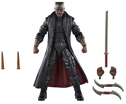 Hasbro Marvel Legends Series Marvel's Blade, Marvel Knights, 15 cm große Marvel Legends Action-Figur
