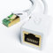 CableDirect Ethernet Extension Cable - 1.5m (CAT 7, Male to Female, 10Gbit/s, SF/FTP Shielding) - Break-Proof Design, White