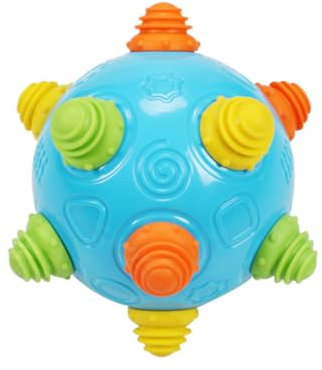 ifundom 1 Pc Balle Bumble Balle vibrante Jouet pour Enfants Les Jouets d'enfants Jouet Balle sauteuse Musique Bal Dansant Choc Sauter au Ballon Balle rebondissante de bébé