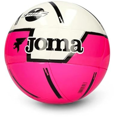 Joma S441800B0101 Balón Fútbol Sala Real Federación Española Fútbol Sala Blanco/Rosa Talla 62 cm