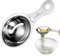 Duroecsain Coladores de huevos de acero inoxidable, filtro de yema y clara de huevo | Divisor colador de clara y yema de huevo,Aparatos de cocina aptos para lavavajillas para personas, chefs y