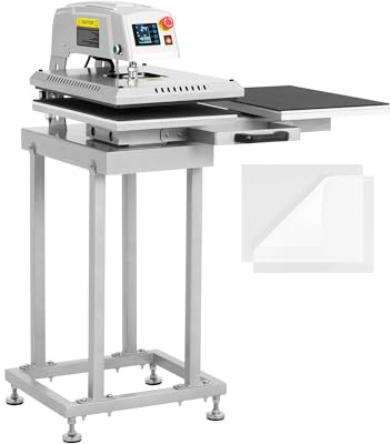 MSW Pneumatische Transferpresse doppelt 40 x 60 cm 2600 W 250 °C Textilpresse Hitzepresse Plotter-Presse
