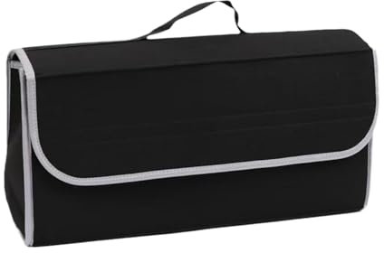 Car Trunk Organiser, Trunk Organiser for Car, Felt Tool Organiser, Utility Large Capacity, Storage Container for Small Items, Cleaning Products, Clothes