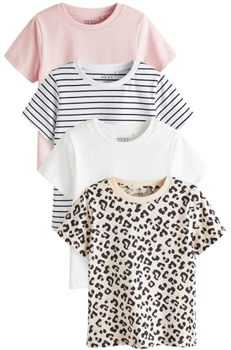 NEXT Mädchen 4er-Pack T-Shirts