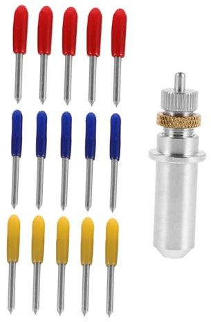 HOMSFOU 1 Satz Reflektierender Folienschneider gravurwerkzeug Reflexfolie Schneidewerkzeug Mini Plotter Zubehör Ersatzklingen für Cutter Bastelwerkzeuge Gravur Werkzeug für Vinyl Metall