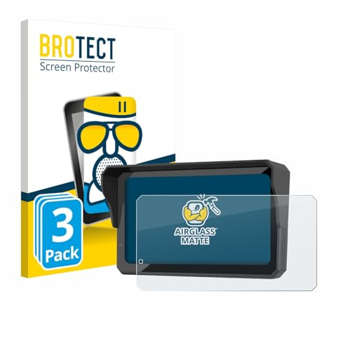BROTECT Schutzglas für Carpuride W602BS | 3 Stück Entspiegelnder Displayschutz Made in Germany Schutzfolie Matt Kratzfest 9H Anti-Fingerprint Einfache Montage