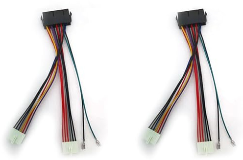 ISTOVO 2 x 20-Pin-ATX-Zu-2-Port-6-Pin-AT-Konverter-Stromkabel für 286 386 486-Computer