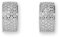HEIDE HEINZENDORFF System Creolen Rosa Kristall, Silber, (LxH) 10 x 12 mm