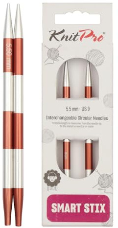 KnitPro Smartstix Interchangeable Circular Needles 5.5 (14cm) | 5.50mm